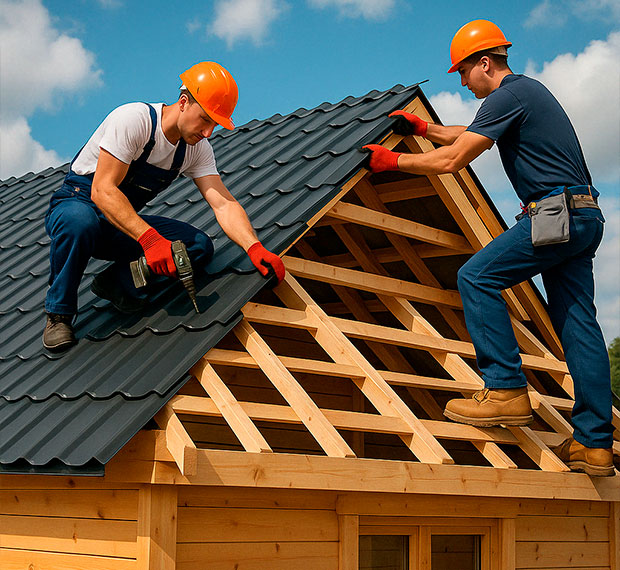 Кровельные работы в Боброве