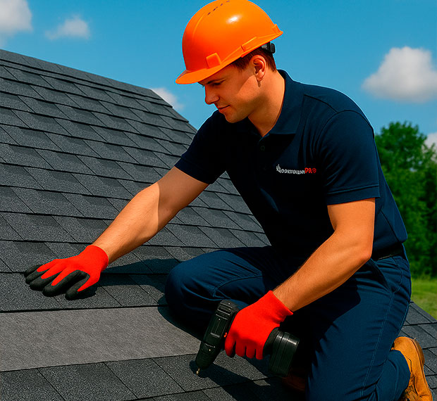 Монтаж мягкой кровли в Боброве