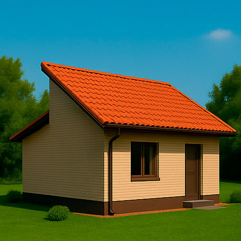 Односкатная крыша